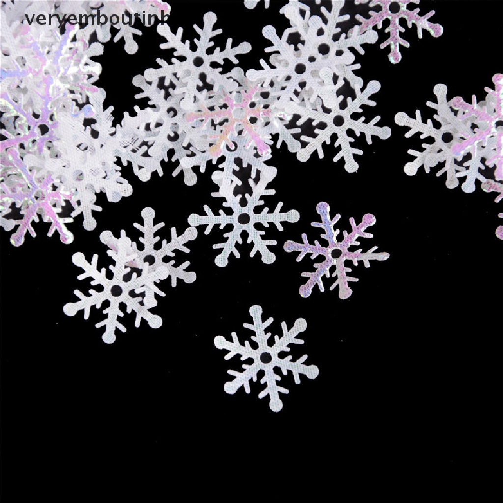 Bộ 300 Bông Tuyết Trang Trí Giáng Sinh