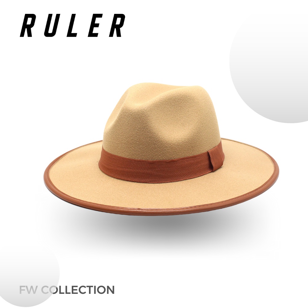 Nón Fedora viền da FW3