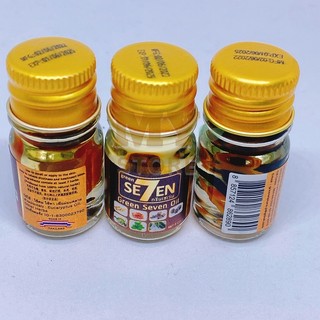 (Chính Hãng) Dầu Nước Seven 7 Vị Thảo Dược Thái Lan 5cc