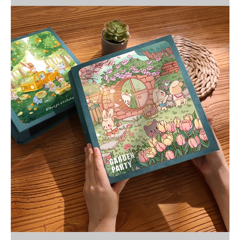 Album ảnh dung lượng 200 ảnh size 9x12cm lưu trữ kỷ niệm, quà tặng người thân yêu, người yêu, gia đình