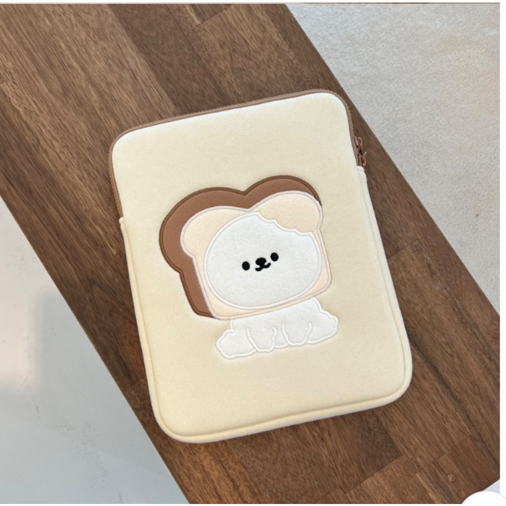 Túi Đựng laptop Chống Sốc Họa Tiết Hoạt Hình Phong Cách Hàn Quốc 10 13 15.6 inches