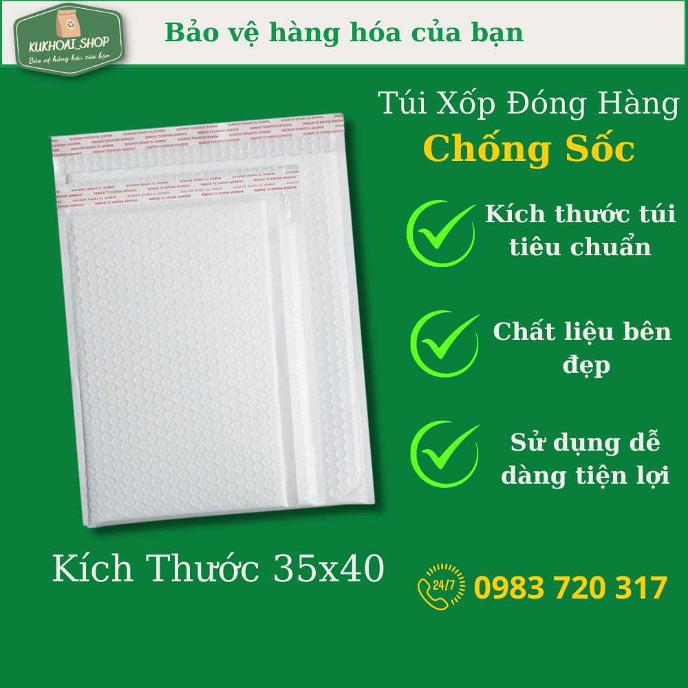 Sỉ 1 Thùng Túi Xốp Đóng Hàng Chống Sốc Túi Có Lót Bóng Khí Tiện Lợi Nhiều Kích Thước