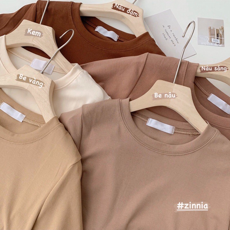 Áo Thun trơn 𝐛𝐚𝐬𝐢𝐜 - 𝐒𝐥𝐢𝐦 𝐟𝐢𝐭