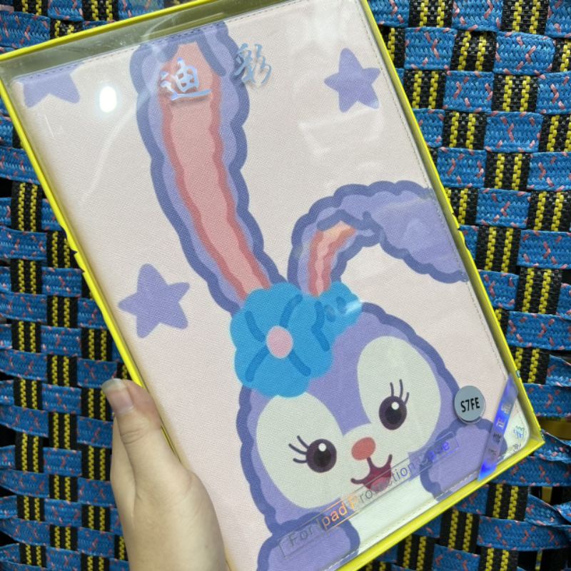 Bao da Samsung Tab S7Fe / S7 Fe / S7 plus dẻo nhiều hình siêu dễ thương chất bao đẹp