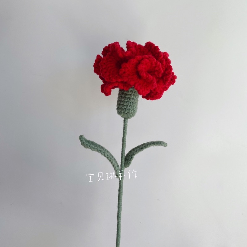 Hoa Cẩm Chướng móc len handmade siêu xinhhh❤️