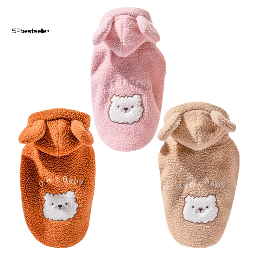 Áo Khoác Lông Cừu Mềm Mại Co Giãn Thời Trang Mùa Đông Cho Chó Cưng