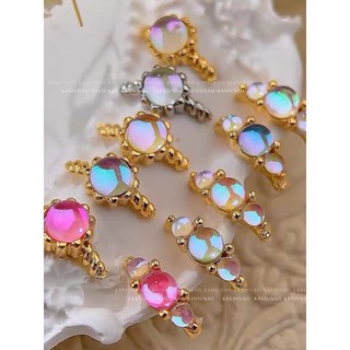 Charm đá đủ màu trang trí móng