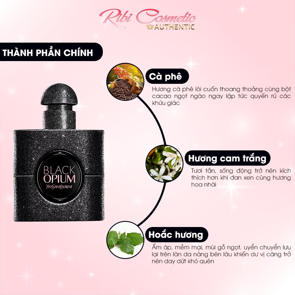 Nước Hoa Nữ ʏsʟ Black Opium Extreme Hương Cà Phê | BigBuy360 - bigbuy360.vn