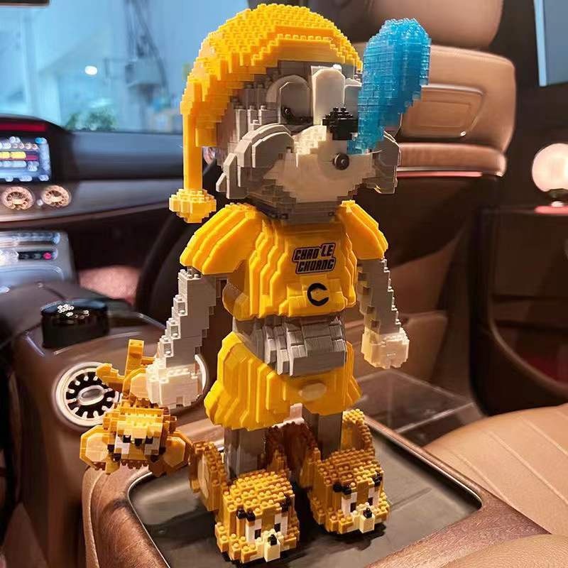 đồ chơi lego lego lego bearbrick đồ chơi lắp ráp đồ chơi lắp ráp lego Bộ Đồ Chơi Lắp Ráp Lego Mèo Và Chuột Mini Cho Bé