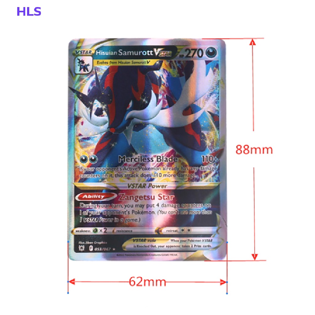 Bộ 100 / 120 Thẻ Bài Pokemon VSTAR Vmax GX Kiểu Hàn Quốc