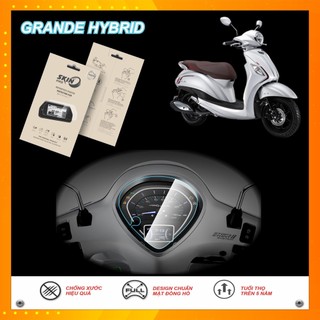 Miếng dán PPF bảo vệ mặt đồng hồ xe GRANDE HYBRID 2019 đến 2022 - YAMAHA GRANDE HYBRID