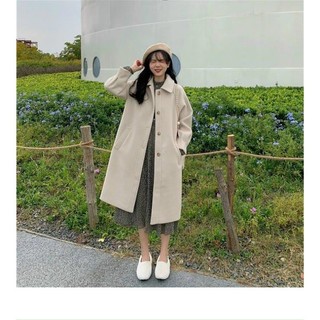 Áo khoác dạ 2 lớp dáng dài rosie dream shop