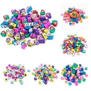 Set 10 hạt đất sét mềm nhiều màu sắc dùng làm trang sức thủ công