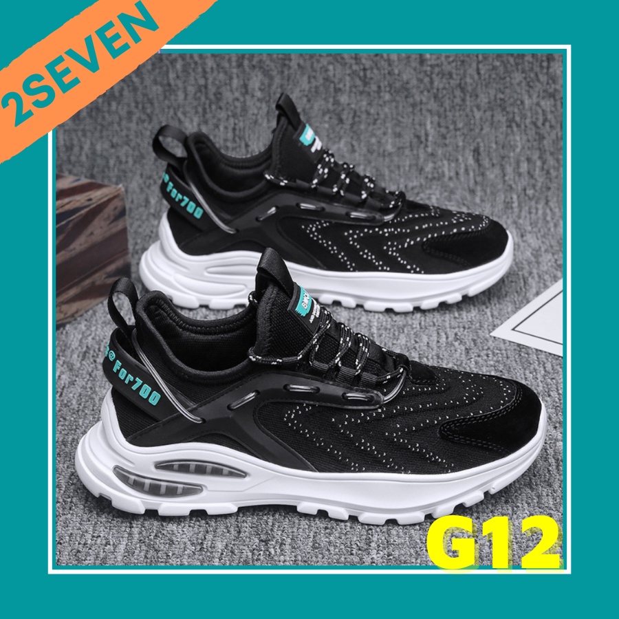 Giày thể thao nam đẹp, sneaker mùa hè siêu nhẹ, thoáng khí khử mùi  - 2SEVEN - G12