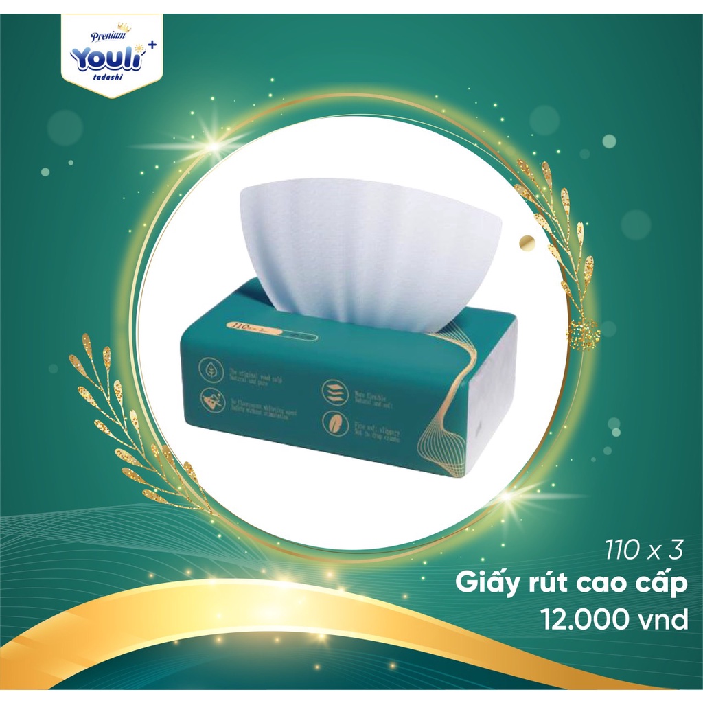 Khăn giấy Youli cao cấp 1 gói