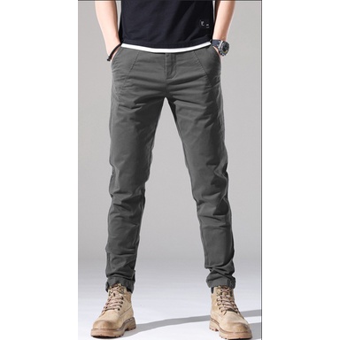 Quần Kaki Nam Chất Cao Cấp Co Giãn Tôn Dáng Phong Cách