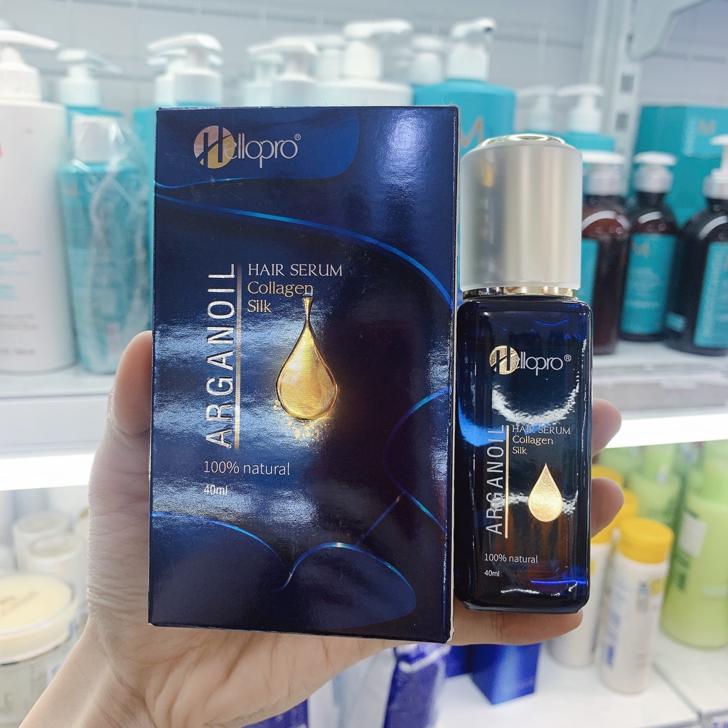 Serum dưỡng tóc Collagen Arganoil Hellopro 40ml