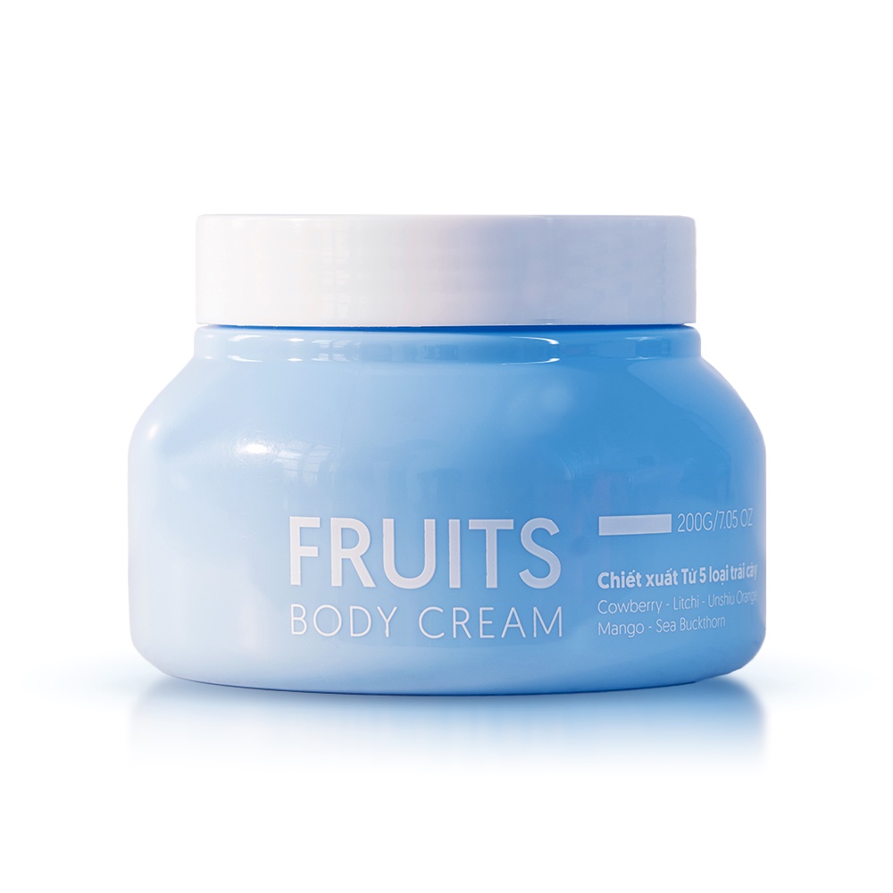 Kem Dưỡng Da Body- Fruits Body Cream- Homisilk