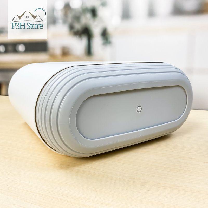 Thùng rác nhựa ECOCO dung tích 10L thiết kế nhỏ gọn dùng được ở nhiều không gian
