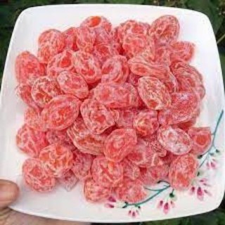 Hộp 500g- ô mai xí muội đào hồng
