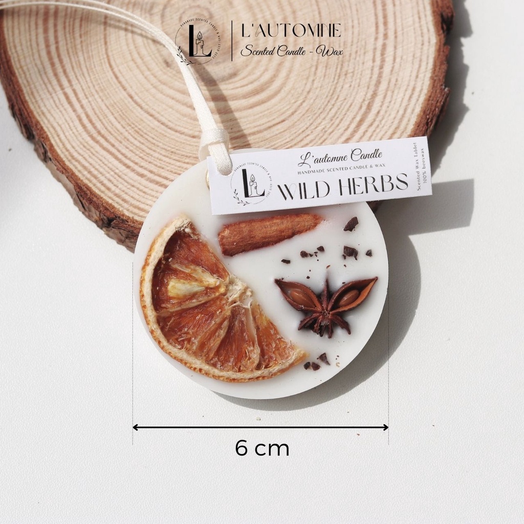 |L'Automne Candle| Sáp thơm tinh dầu, sáp treo trang trí, khử mùi, tạo hương cho tủ áo quần, ô tô,...