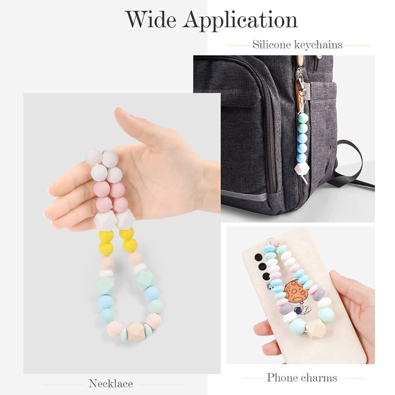 Sa Set 100 Hạt Silicon Tròn Ngậm Mọc Răng An Toàn Cho Bé