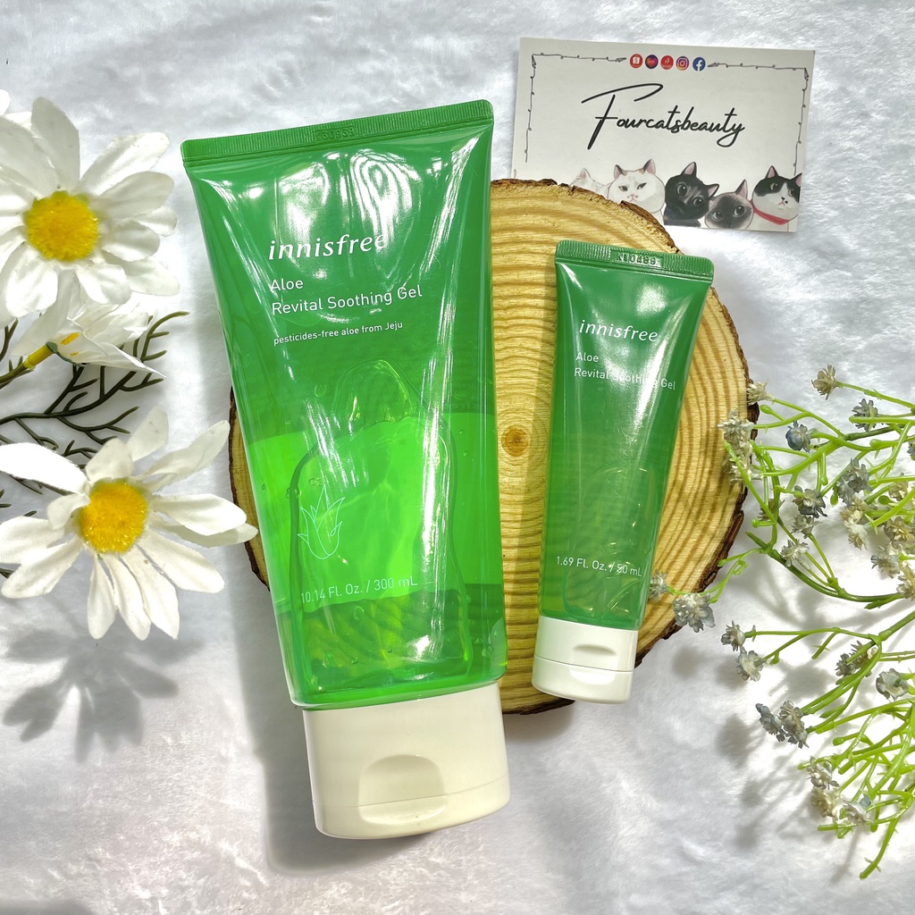 Gel Dưỡng Ẩm Đa Năng Innisfree Aloe Revital Soothing Gel 300ml