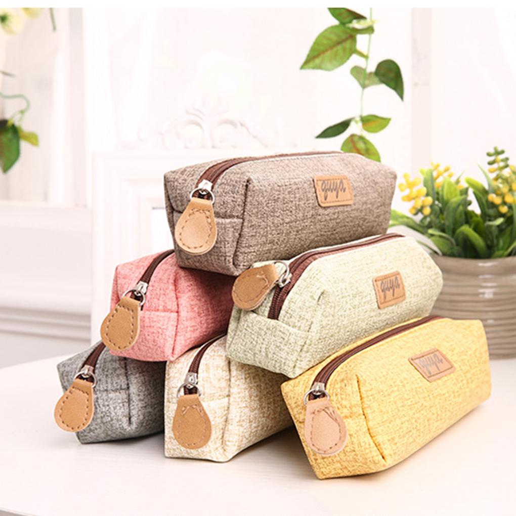 Túi Đựng Bút Chì / Mỹ Phẩm Sức Chứa Lớn Tiện Dụng Cho Nam Và Nữ