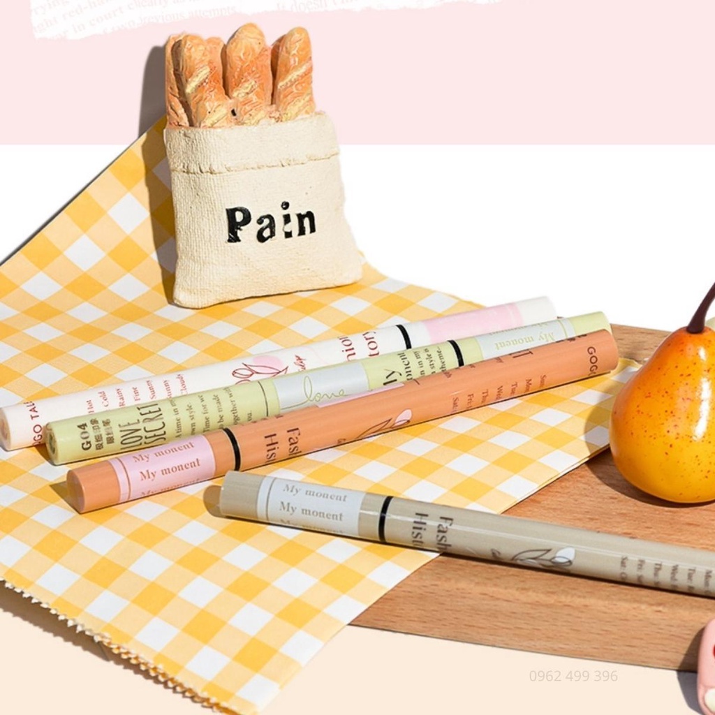 Bút Kẻ Mắt GOGO TALES nét mảnh chống trôi nước Ultra-Fine Waterproof Liquid Eyeliner GT391 hàng chính hãng