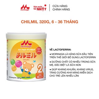 Sữa morinaga chilmil 320gr tăng sức đề kháng, dha, ca chính hãng