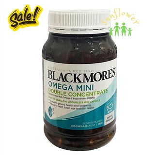 Dầu cá Blackmores Odourless Fish Oil 1000mg  Blackmores Omega Mini Double Concentrate 400 viên của Úc