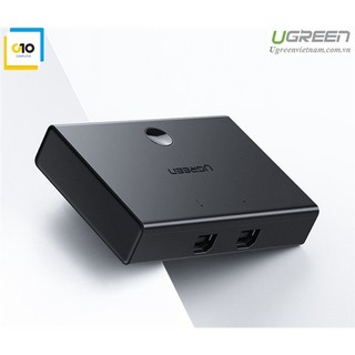 Bộ chia máy in 1 ra 2 cổng USB 2.0 chính hãng Ugreen 30345 cao cấp