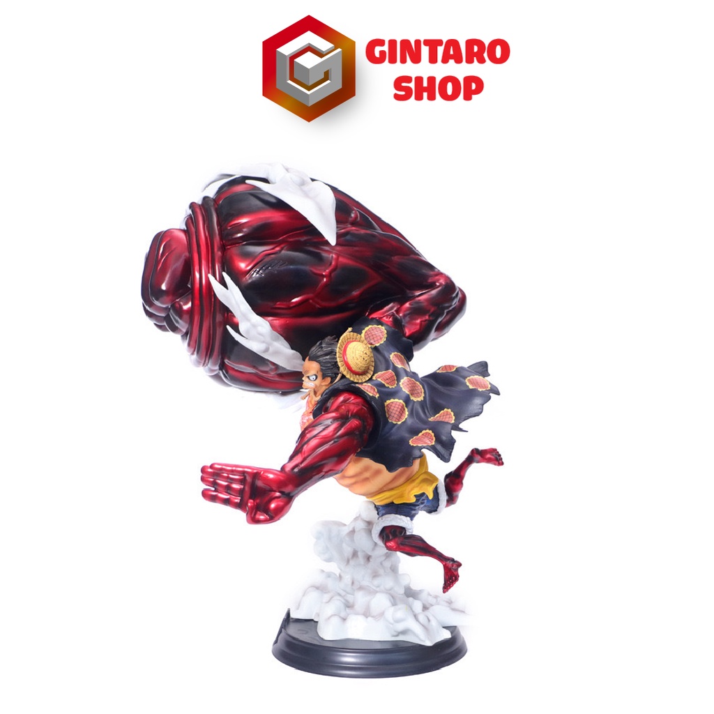 Mô hình Luffy Gear 4 phiên bản tay siêu to cực kỳ chi tiết, Mô hình One Piece Luffy Gear 4 siêu to cao 32cm Full Box