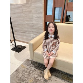 Váy polo sọc dễ thương Q.B Studio
