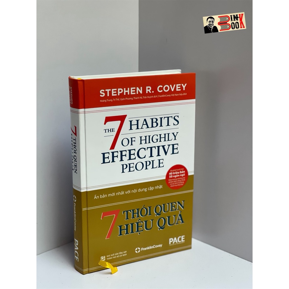 Sách - (Bìa cứng) [Phiên bản kỷ niệm 30 năm] 7 THÓI QUEN HIỆU QUẢ - Stephen R. Covey - Viện quảng lý PACE - NXB Tổng hợp