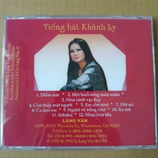Bộ 5 cd Khánh Ly phono