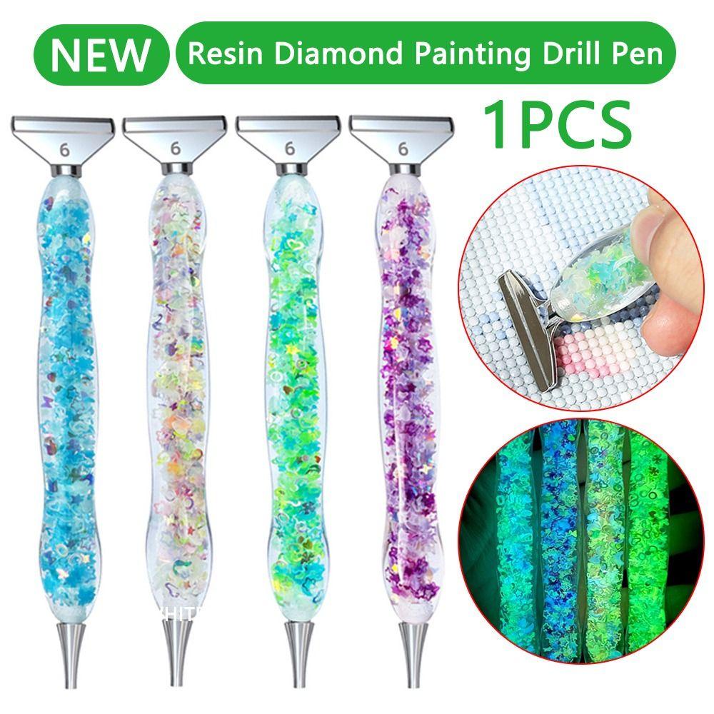 Bút Khoan Dạ Quang 5D Dùng Thêu Tranh Bằng Nhựa Resin DIY
