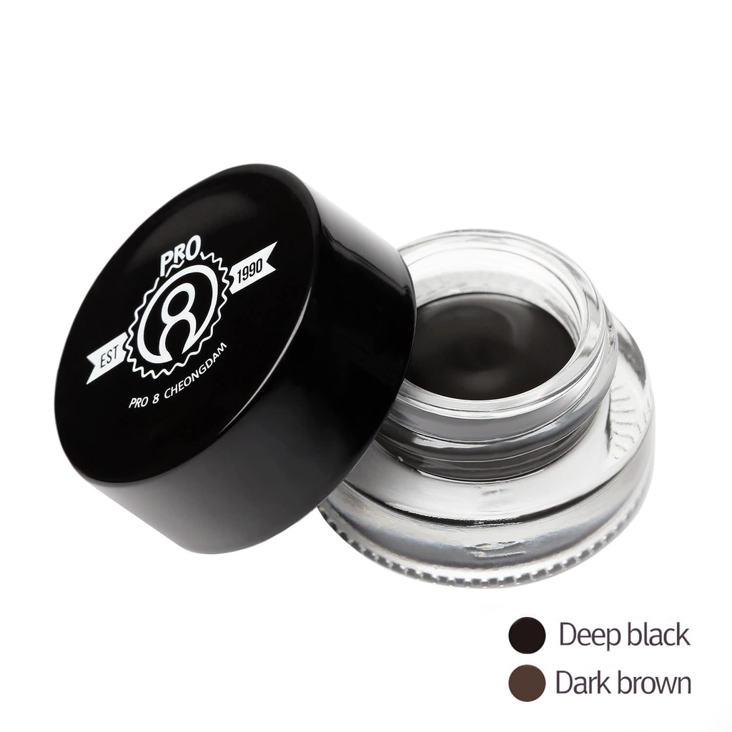 Kẻ mắt PICCASSO PRO 8 CHEONGDAM Stay On Gel Eye Liner 3.7g