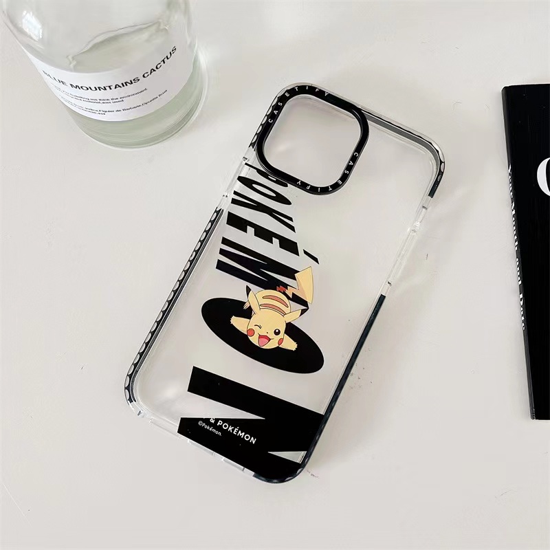 Ốp Điện Thoại In Hình Pikachu Cho iPhone 14 13 12 11 Pro MAX X XS MAX XR