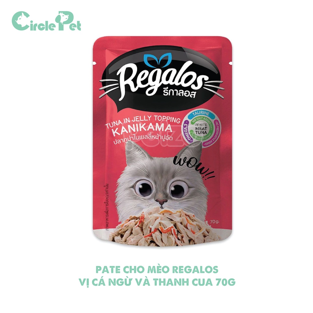 Pate Regalos nhiều hương vị cho mèo mọi lứa tuổi 70g - CirclePet
