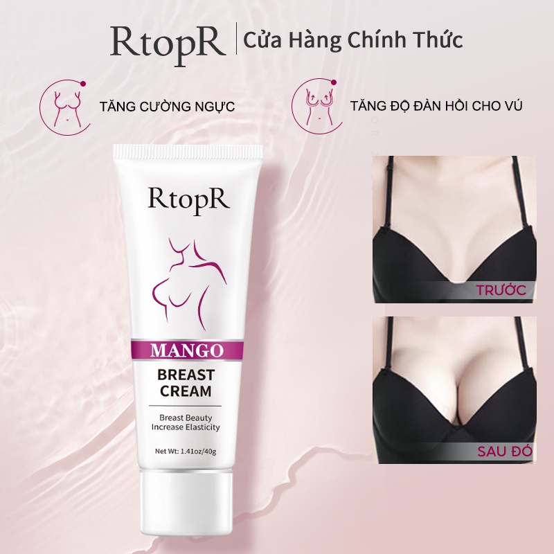 RtopR Kem Nở Ngực Chiết Xuất Quả Xoài Làm Nhanh Ngực Tự Nhiên Massage Săn Chắc Và Nâng Ngực Dành Cho Nữ 40g