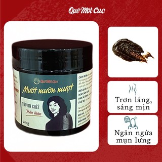 TẨY DA CHẾT BODY, TẨY TẾ BÀO CHẾT LÀM MỀM, MƯỚT MƯỜN MƯỢT DA LƯNG QUÊ MỘT CỤC 200G (HANDMADE)