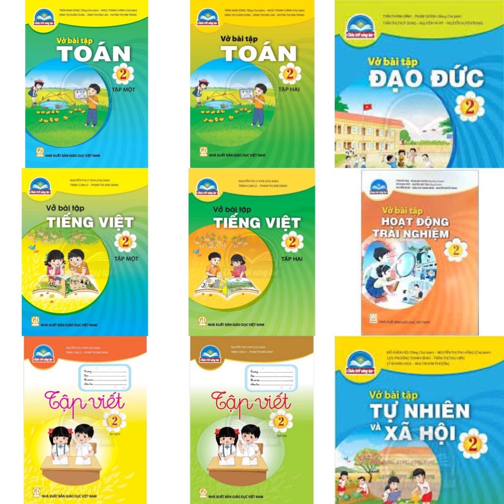 vở học lớp 2 chân trời sáng tạo
