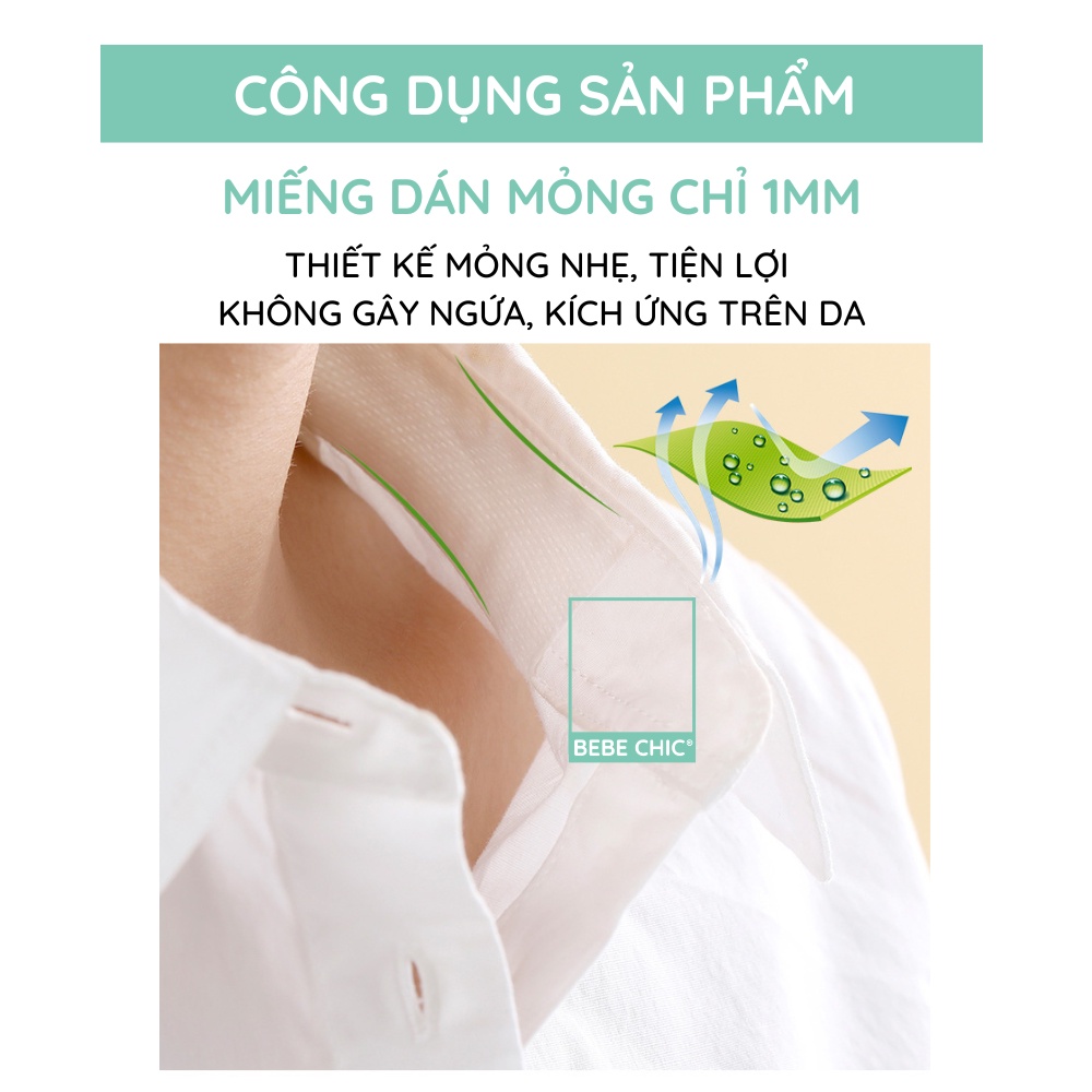 Cuộn 8 Mét Dán Cổ Áo Chống Thầm Mồ Hôi BEBECHIC