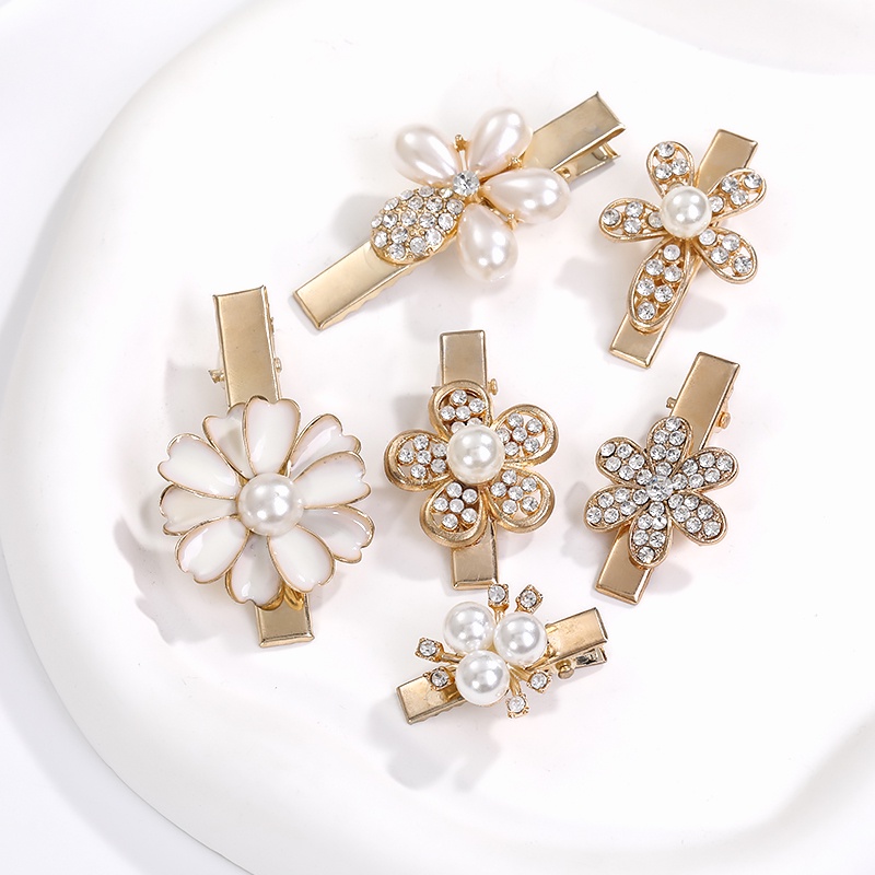 Kẹp Tóc Hợp Kim Phong Cách Hàn Quốc Cho Nữ