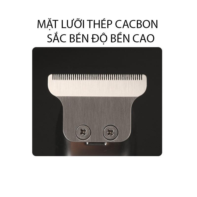 Bộ Lưỡi Bằng Thép Cao Cấp Thay Thế Cho Các Loại Tông Đơ Chấn Viền Kemei KM 5021 - 5027 - 1949
