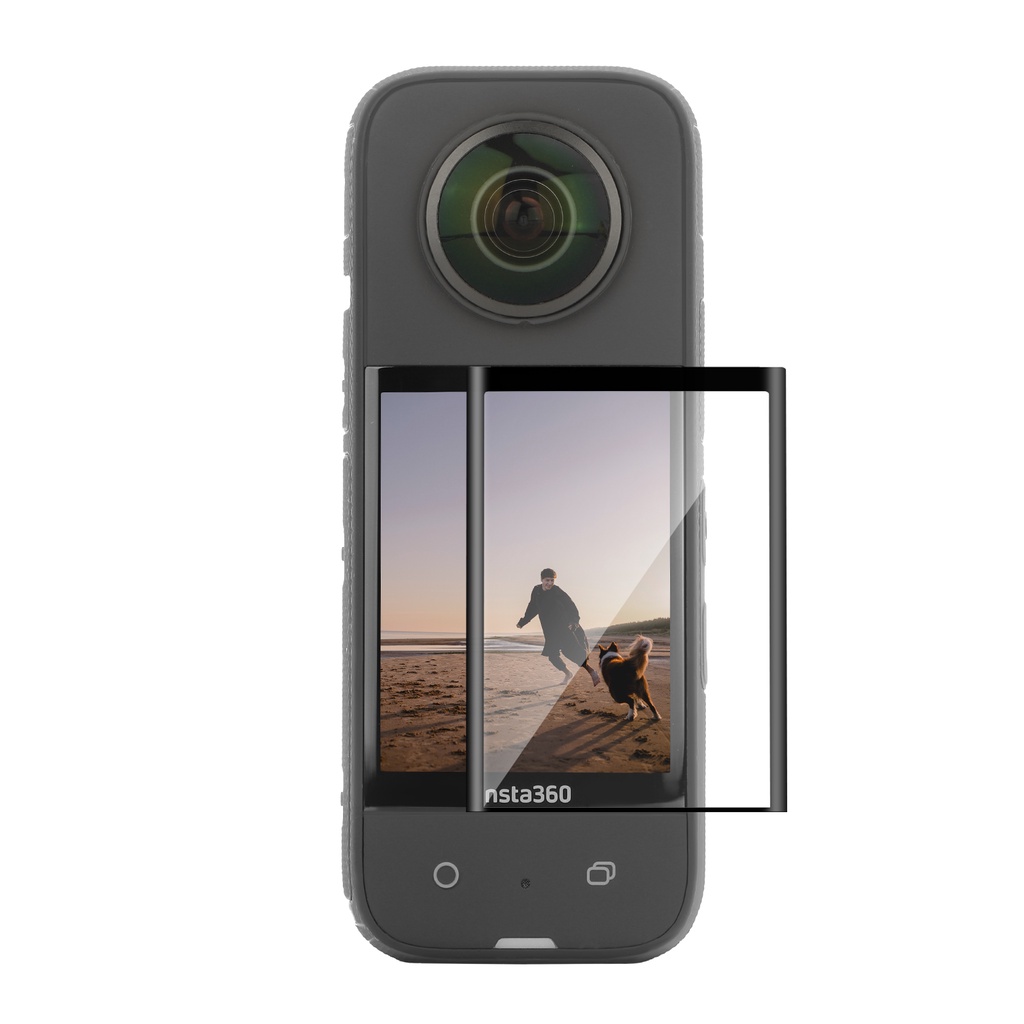 Sunnylife Miếng Dán Cường Lực Bảo Vệ Màn Hình HD Chống Trầy Xước Cho Insta360 X3