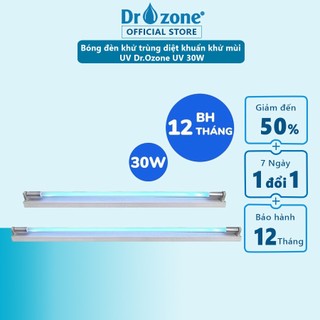 Bóng đèn khử trùng diệt khuẩn khử mùi UV Dr.Ozone UV 30W lắp phòng ngủ, phòng vệ sinh phòng bếp [Hàng chính hãng]