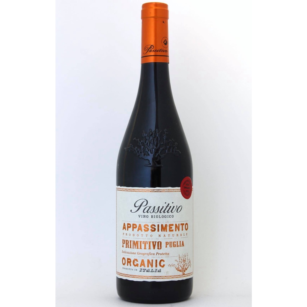 Rượu Vang PASSITIVO APPASSIMENTO PRIMITIVO ORGANIC_Vang Đỏ Ý