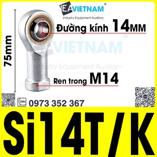 Vòng bi mắt trâu m14 14mm si 14 tk
